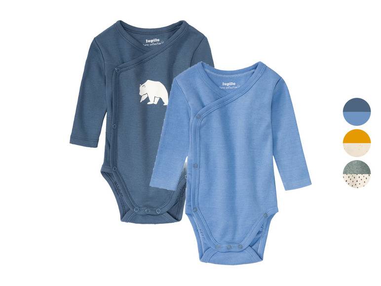 lupilu® Baby Body / Wickelbody aus reiner Bio-Baumwolle Online