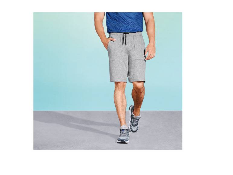 CRIVIT Herren Sweatshorts mit Baumwolle Großer Ausverkauf