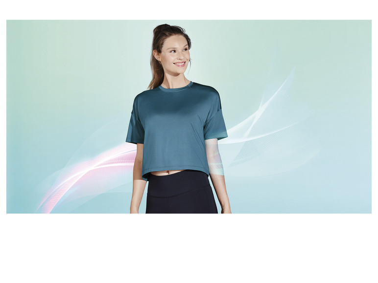CRIVIT Damen Funktionsshirt, weit geschnitten Cyber Monday
