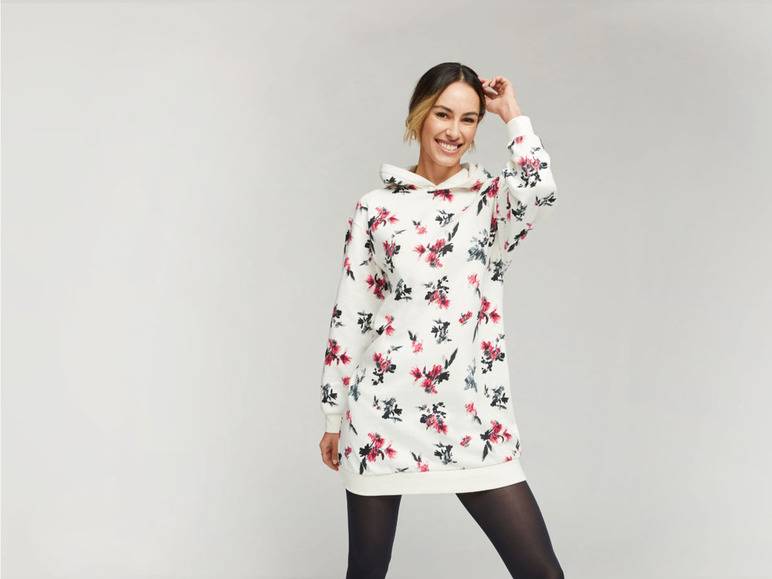 esmara® Damen Sweatkleid mit angerauter Innenseite Muttertagsangebot