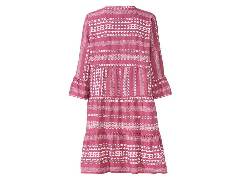 esmara® Damen Tunika Kleid, mit Volants am Ärmelabschluss Lagerräumung