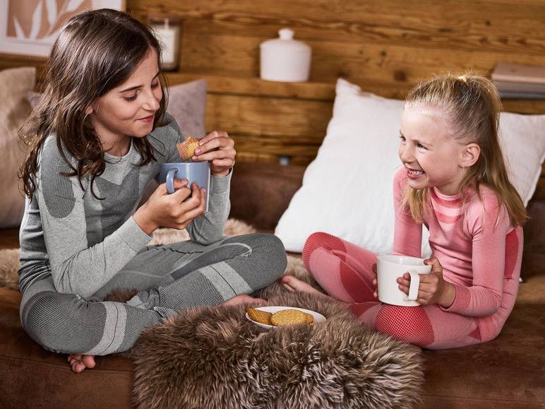 CRIVIT Kinder Jungen Funktionsunterwäsche, 2-teilig, extra warm Heißer Verkauf