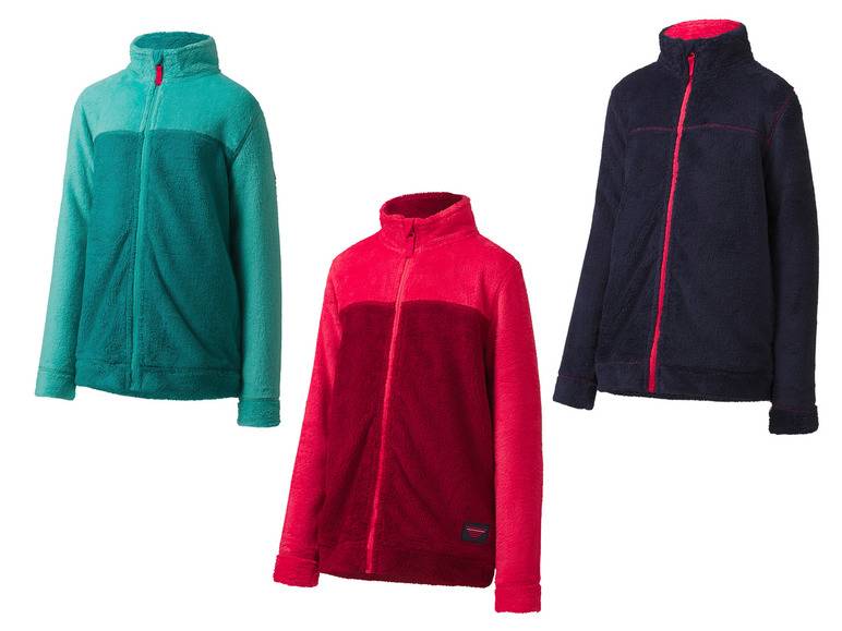 CRIVIT Kinder Fleecejacke, mit Stehkragen Exklusive Angebote