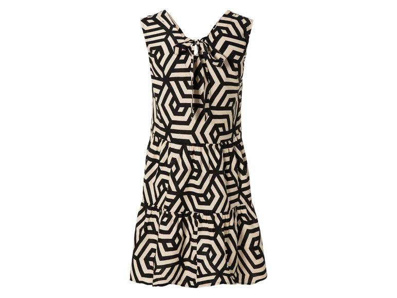 esmara® Damen Leinenkleid mit V-Ausschnitt Neuheiten