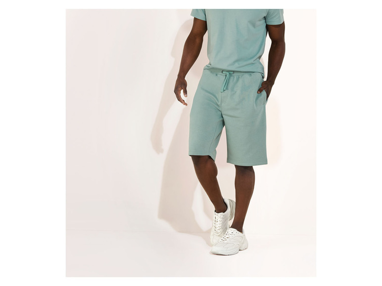 LIVERGY® Herren Sweatshorts, extra weiche Sweat-Qualität, mit Baumwolle Saisonale Angebote