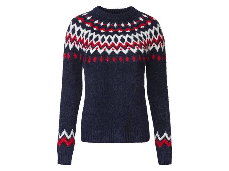 esmara® Damen Strickpullover, mit Rundhalsausschnitt Riesige Ersparnisse