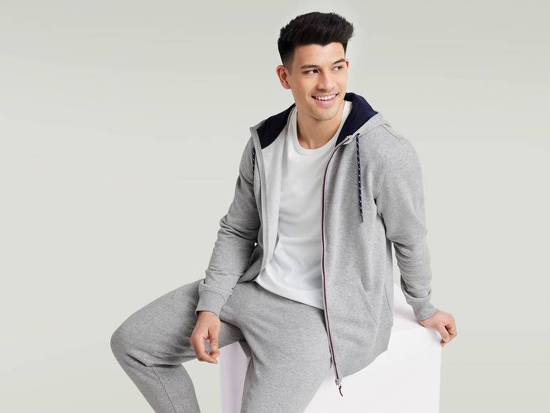 LIVERGY® Herren Sweatjacke mit Baumwolle Wochenangebot