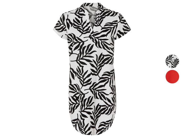 esmara® Damen Leinen-Tunika-Kleid, leger geschnitten Bis zu 50% Rabatt