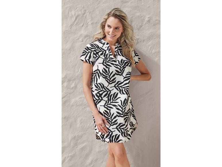 esmara® Damen Leinen-Tunika-Kleid, leger geschnitten Bis zu 50% Rabatt