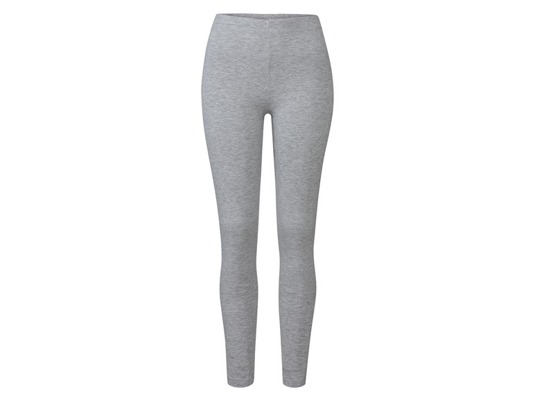 esmara® Damen Leggings, 2 Stück, normale Leibhöhe Sonderangebot der Fabrik
