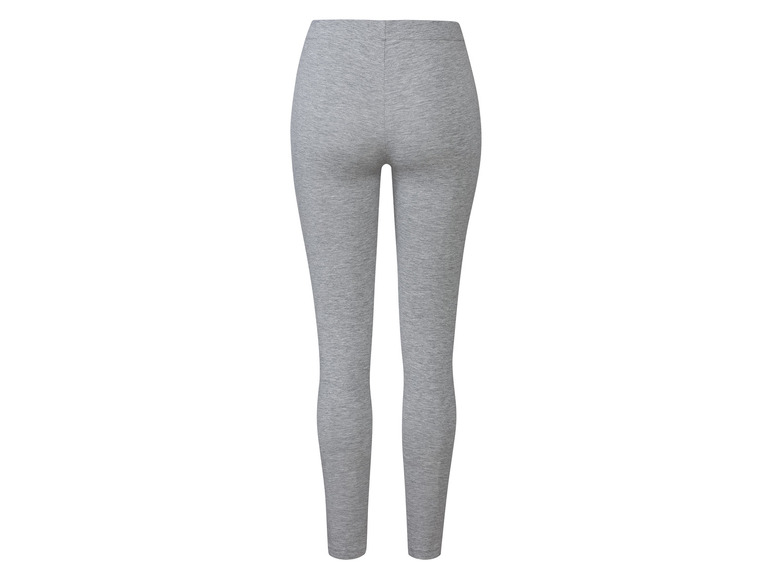 esmara® Damen Leggings, 2 Stück, normale Leibhöhe Sonderangebot der Fabrik