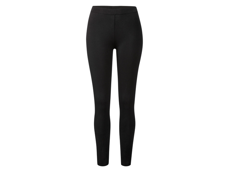 esmara® Damen Leggings, 2 Stück, normale Leibhöhe Sonderangebot der Fabrik