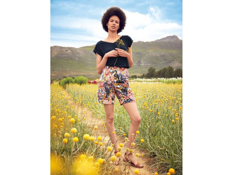 esmara® Damen Leinenshorts mit seitlichen Eingrifftaschen Bis zu 55% Rabatt