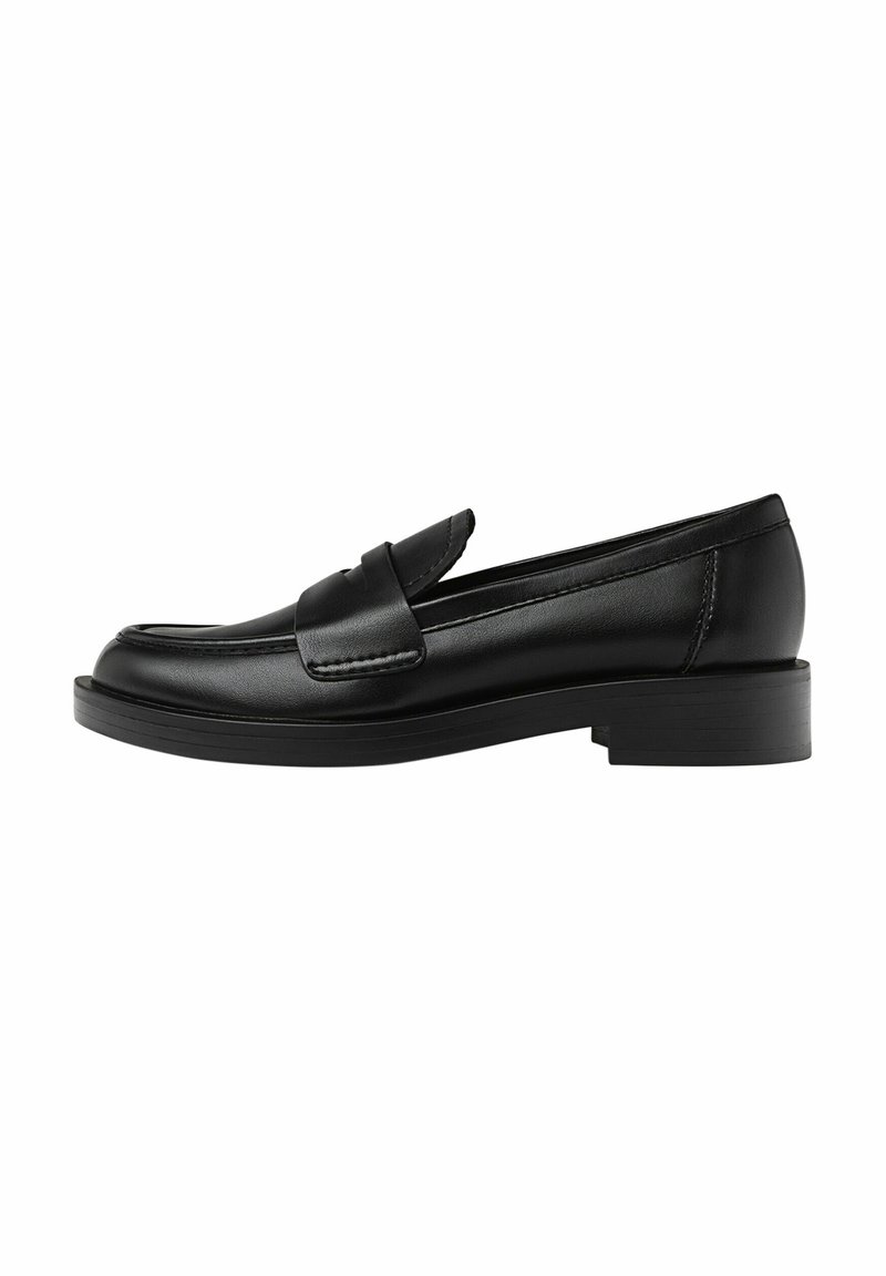 Stradivarius Stradivarius LOAFERS - Slip-ons - black Verkauf