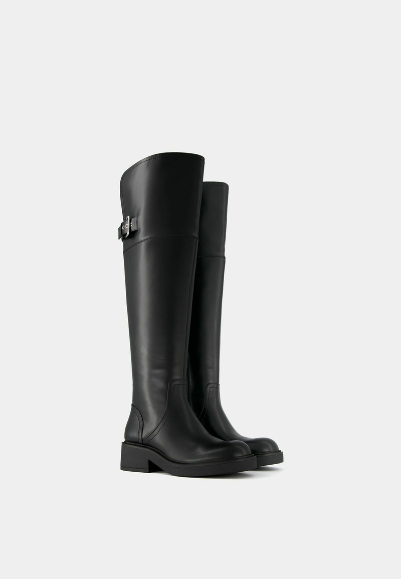Bershka Bershka Cowboy/Biker boots - black Günstiger Verkauf
