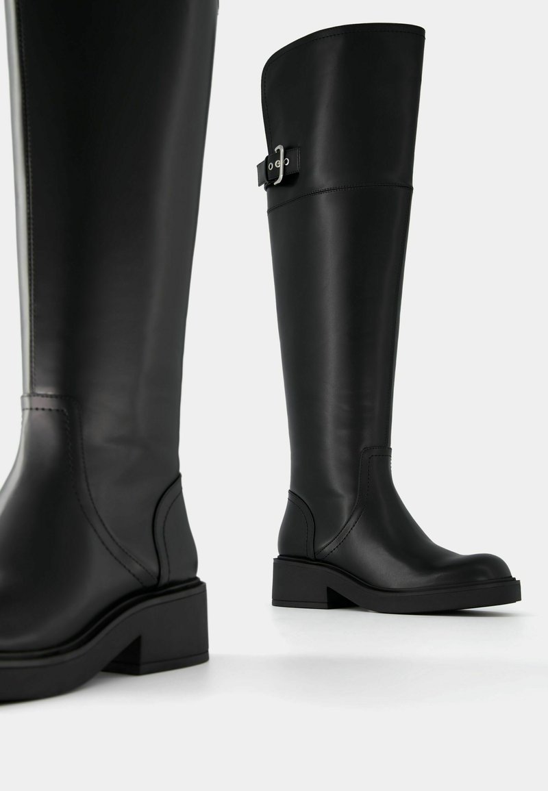 Bershka Bershka Cowboy/Biker boots - black Günstiger Verkauf