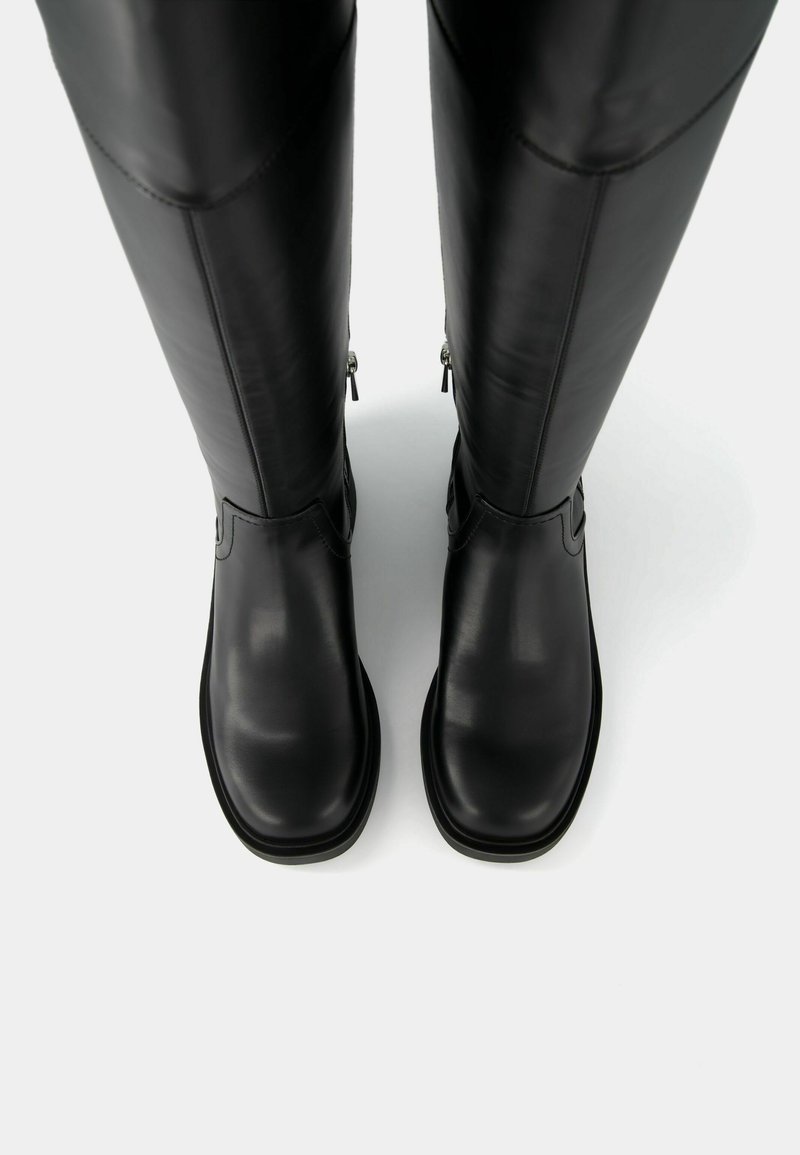 Bershka Bershka Cowboy/Biker boots - black Günstiger Verkauf