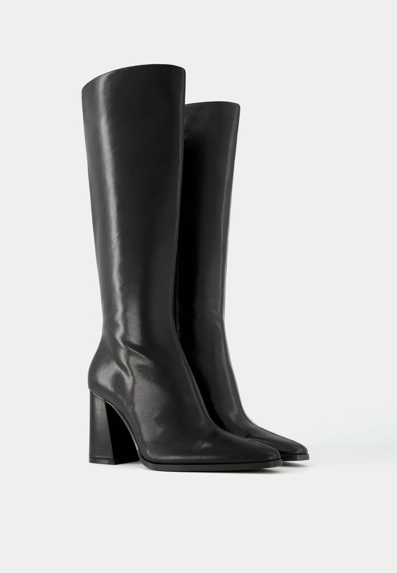 Bershka Bershka Boots - black Fabrikverkauf