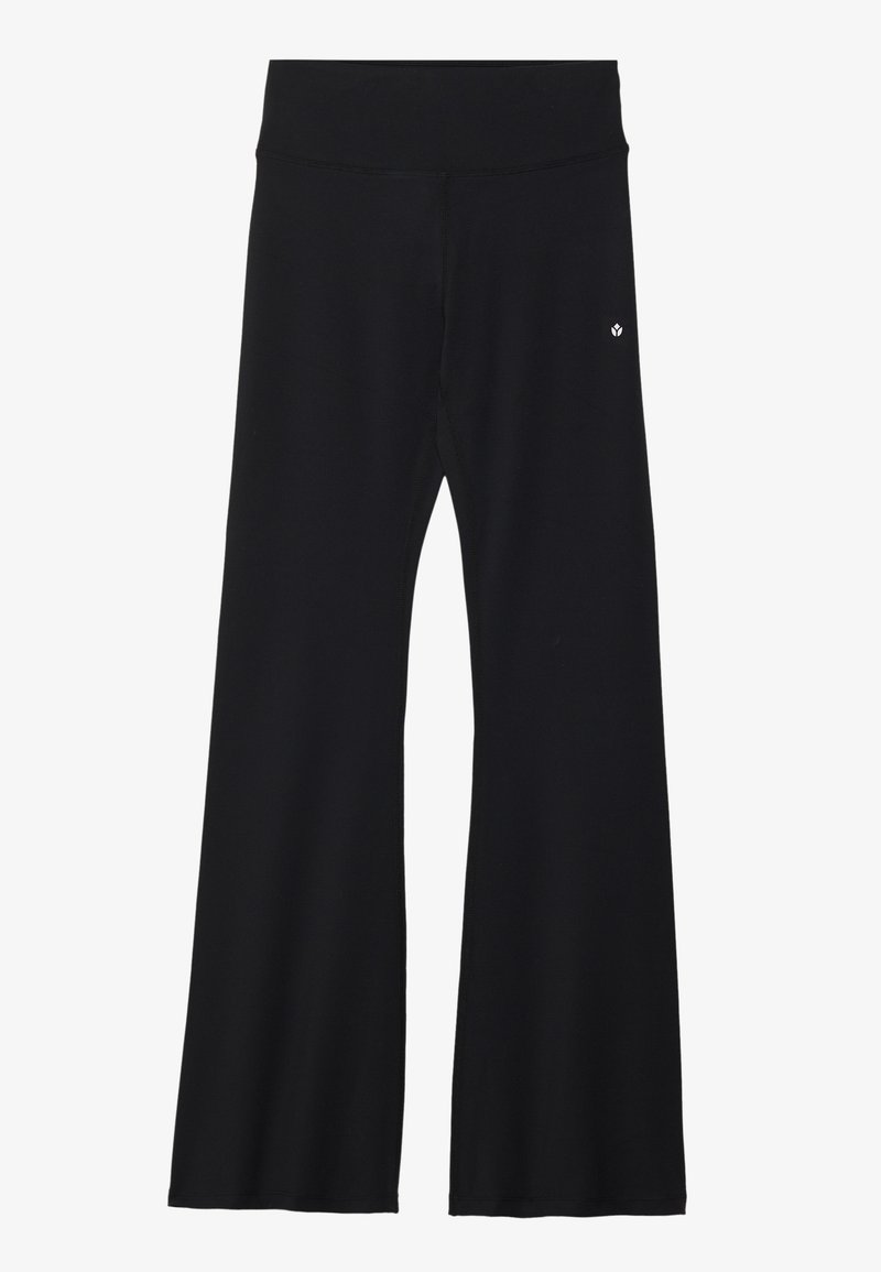 Even&Odd active Even&Odd active FLARED LEGGINGS - Tracksuit bottoms - black Clearance-Verkauf