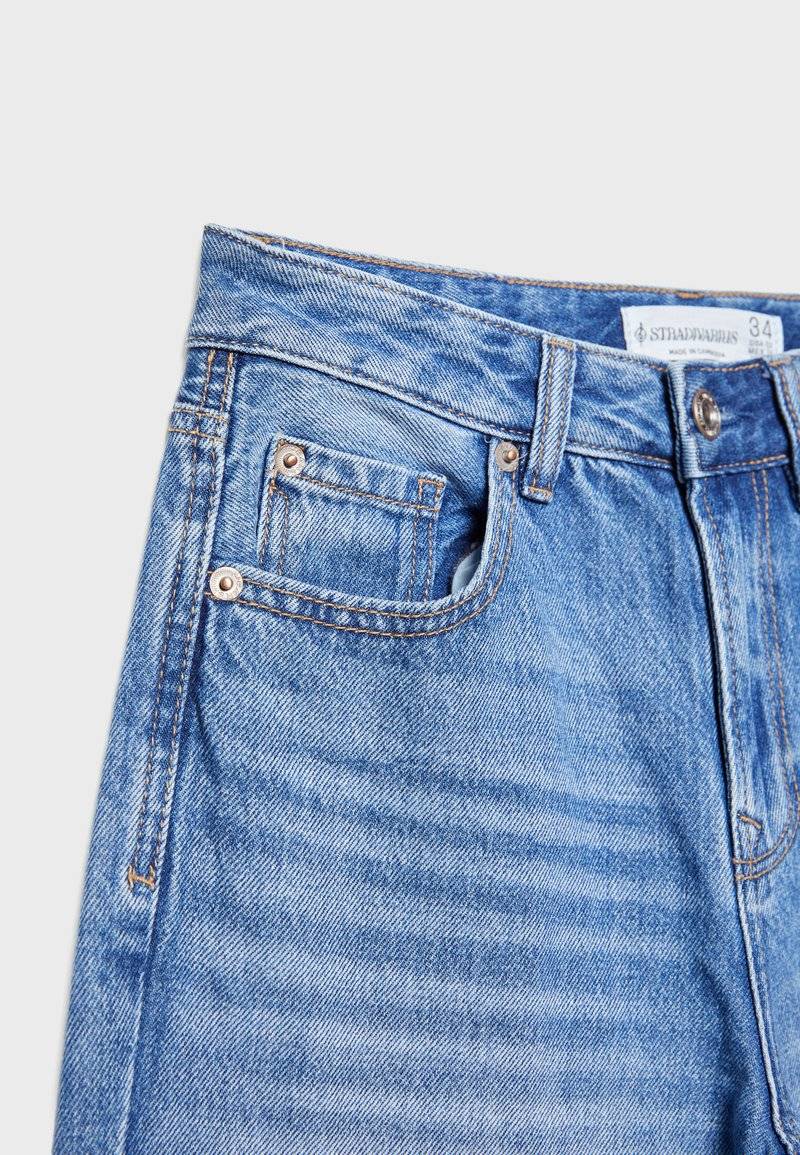 Stradivarius Stradivarius Straight leg jeans - light blue Kostenloser Versand