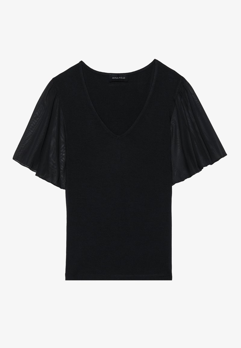 Anna Field Anna Field Print T-shirt - black Sonderangebot