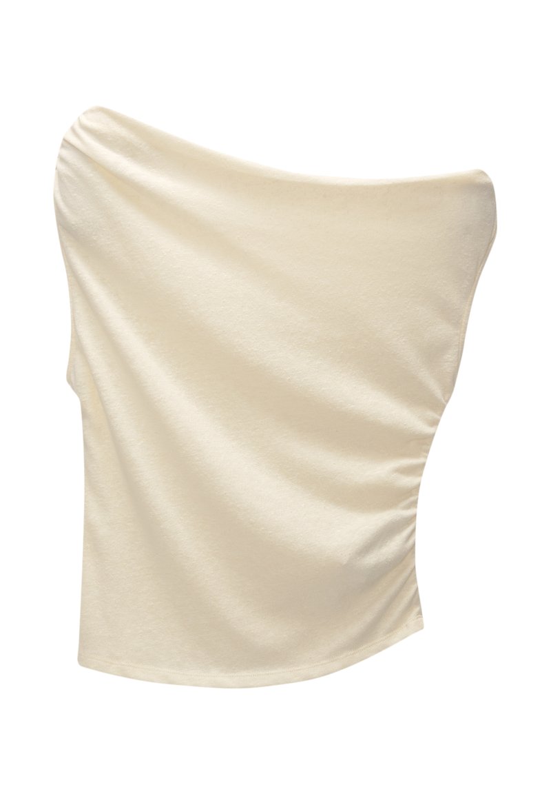PULL&BEAR PULL&BEAR ASYMMETRIC RUSTIC - Top - beige Begrenztes Angebot
