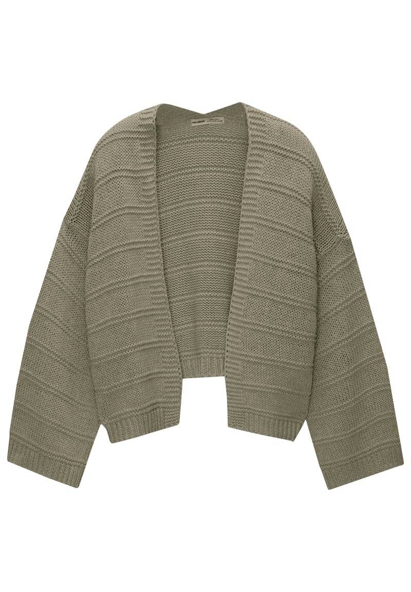 PULL&BEAR PULL&BEAR Cardigan - khaki Online Shopping