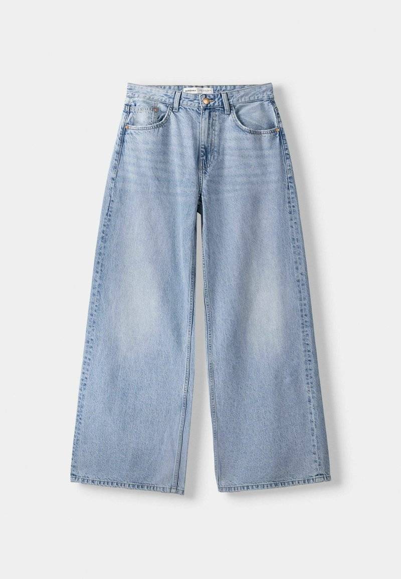 Bershka Bershka WIDE-LEG - Relaxed fit jeans Exklusivangebot
