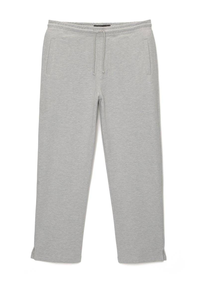 PULL&BEAR PULL&BEAR WIDE JOGGERS - Tracksuit bottoms - light grey Osterangebot