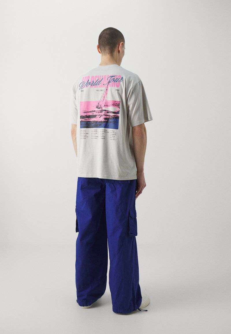 Les Benjamins Les Benjamins PANT UNISEX - Cargo trousers - blue Blitzangebot