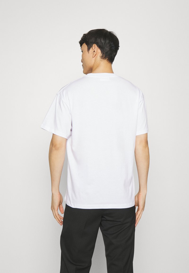 Soulland Soulland OCEAN UNISEX - Print T-shirt - white Räumungsverkauf