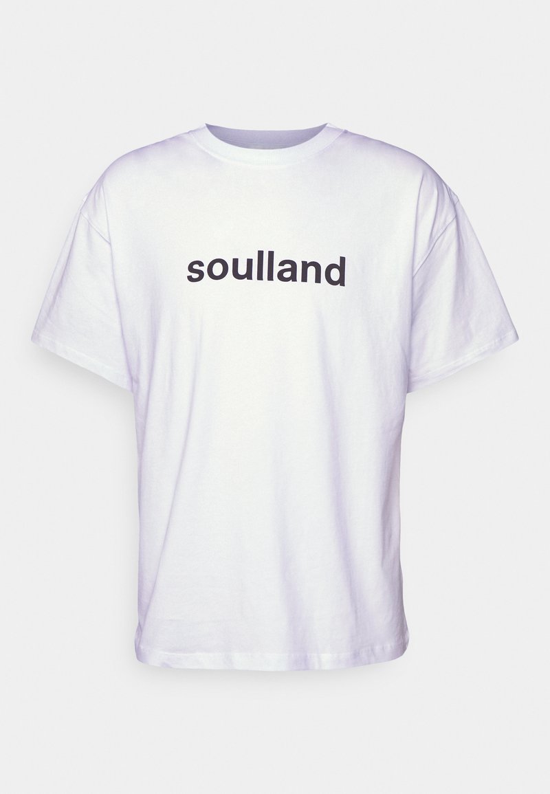 Soulland Soulland OCEAN UNISEX - Print T-shirt - white Räumungsverkauf