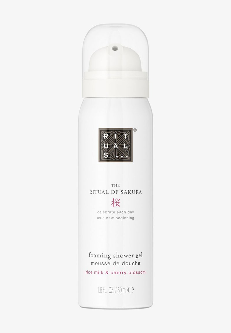 Rituals Rituals FOAMING SHOWER GEL TRAVEL SIZE THE RITUAL OF SAKURA - FLORAL - CHERRY BLOSSOM & RICE MILK - Shower gel Sonderangebot der Fabrik