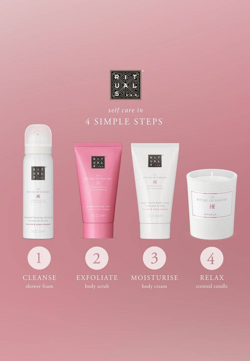 Rituals Rituals FOAMING SHOWER GEL TRAVEL SIZE THE RITUAL OF SAKURA - FLORAL - CHERRY BLOSSOM & RICE MILK - Shower gel Sonderangebot der Fabrik