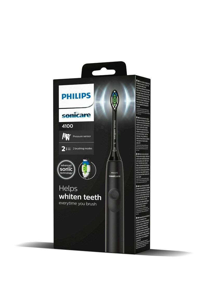Philips Philips SONICARE HX3681/54 4100 SERIES - Electric toothbrush - schwarz 50% Rabatt mit kostenlosem Versand