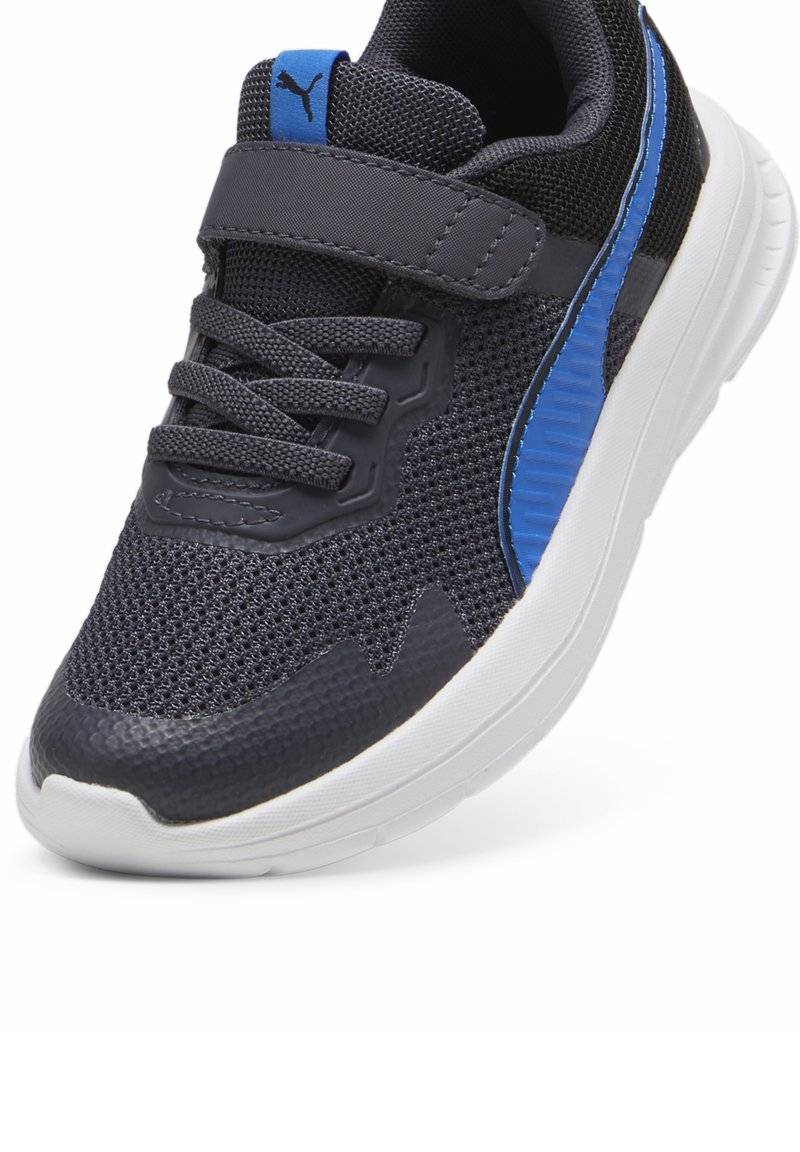 Puma Puma EVOLVE - Stability running shoes - galactic gray hyperlink blue black Schlussverkauf