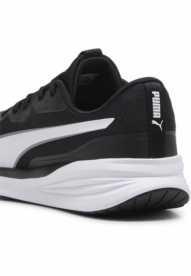 Puma Puma NIGHT RUNNER - Stability running shoes - black white Online Outlet