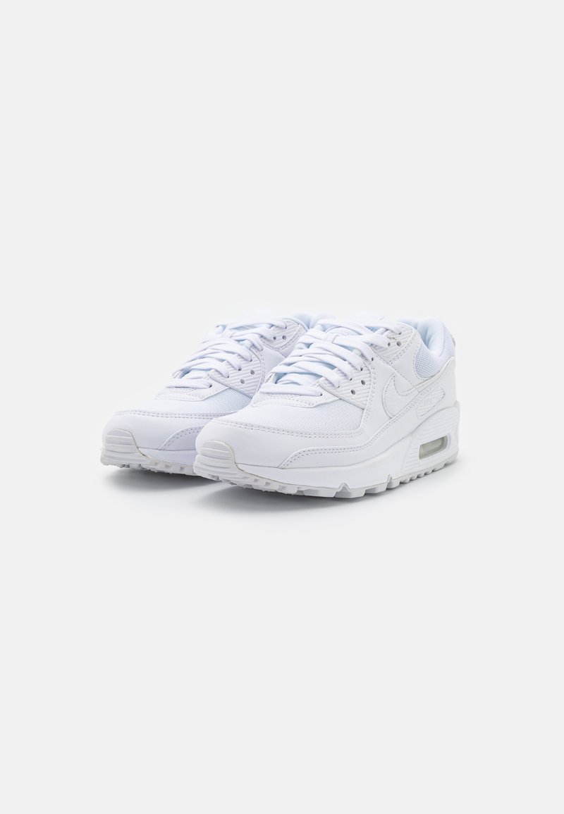 Nike Sportswear Nike Sportswear AIR MAX 90 - Trainers - white Kauf eins, bekomm eins gratis