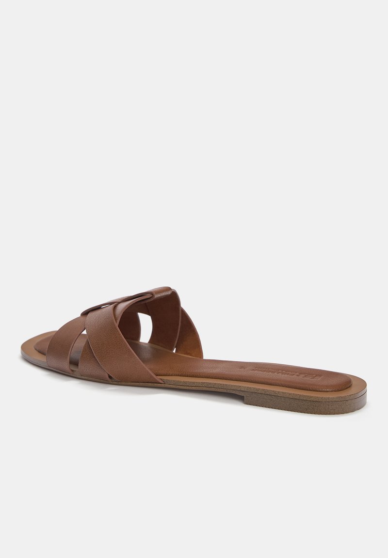 PULL&BEAR PULL&BEAR FLAT - Mules - brown JETZT KAUFEN