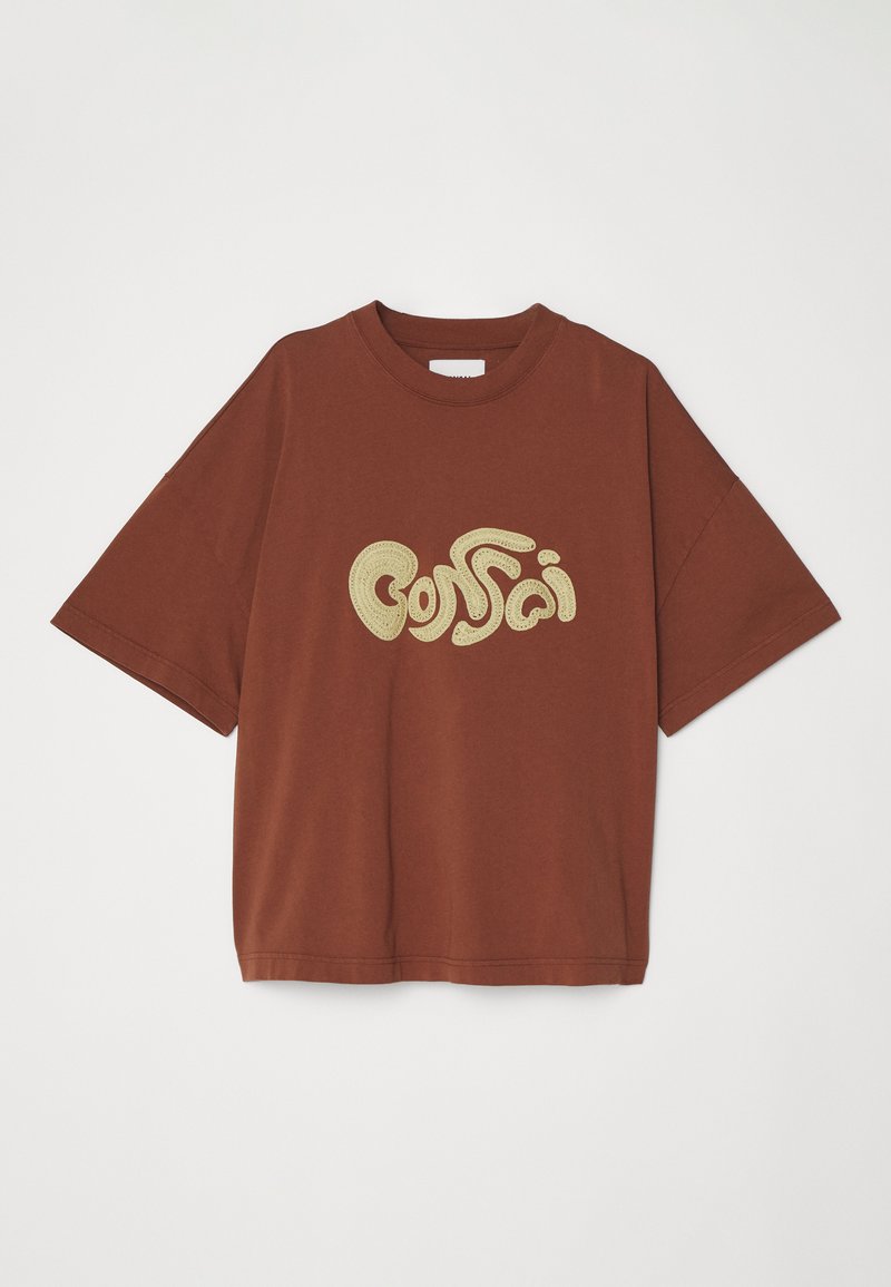 Bonsai Bonsai OVERSIZE TEE EMBRODERY GRAPHIC UNISEX - Print T-shirt - glazed ginger Speichern exportieren