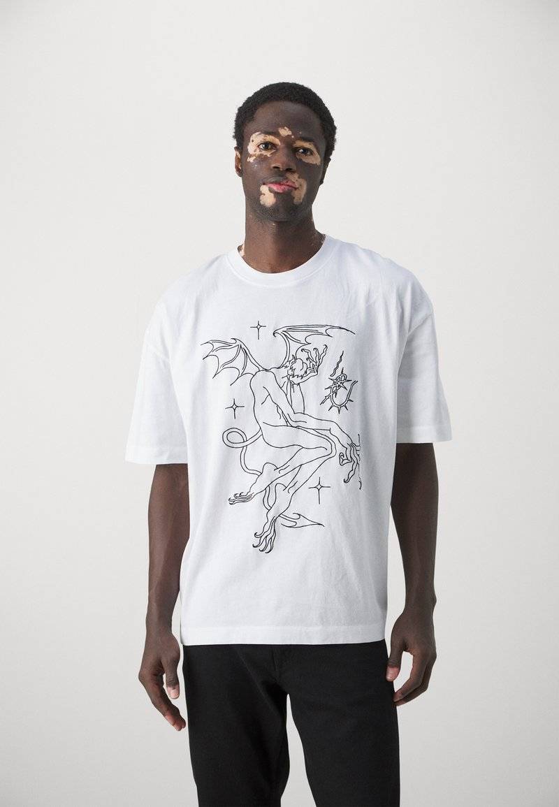 Études Études SPIRIT GUARDIAN UNISEX - Print T-shirt - white 2025