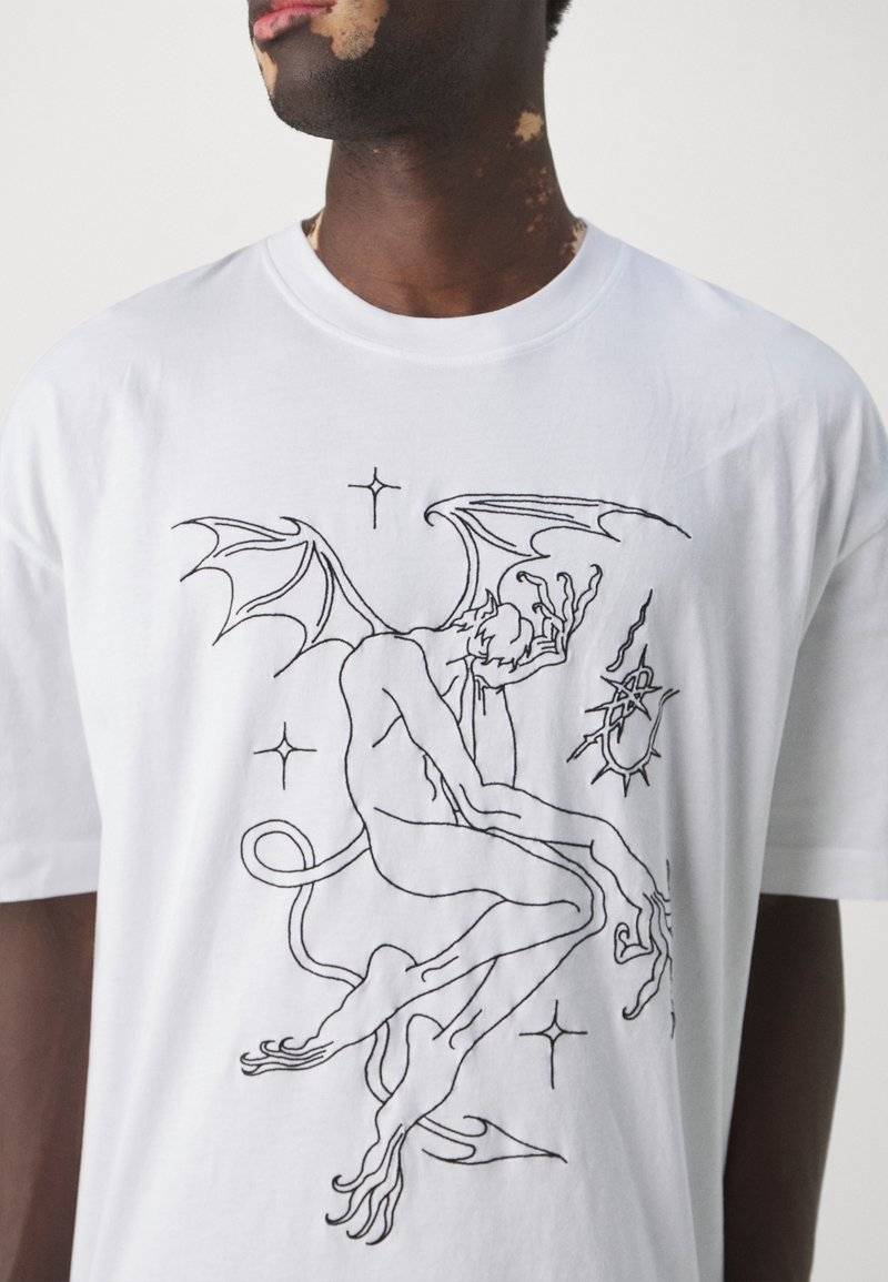 Études Études SPIRIT GUARDIAN UNISEX - Print T-shirt - white 2025