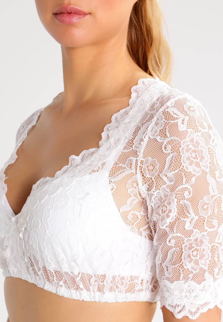 Krüger Dirndl Krüger Dirndl CASSANDRA - Blouse - ecru Schlussverkauf