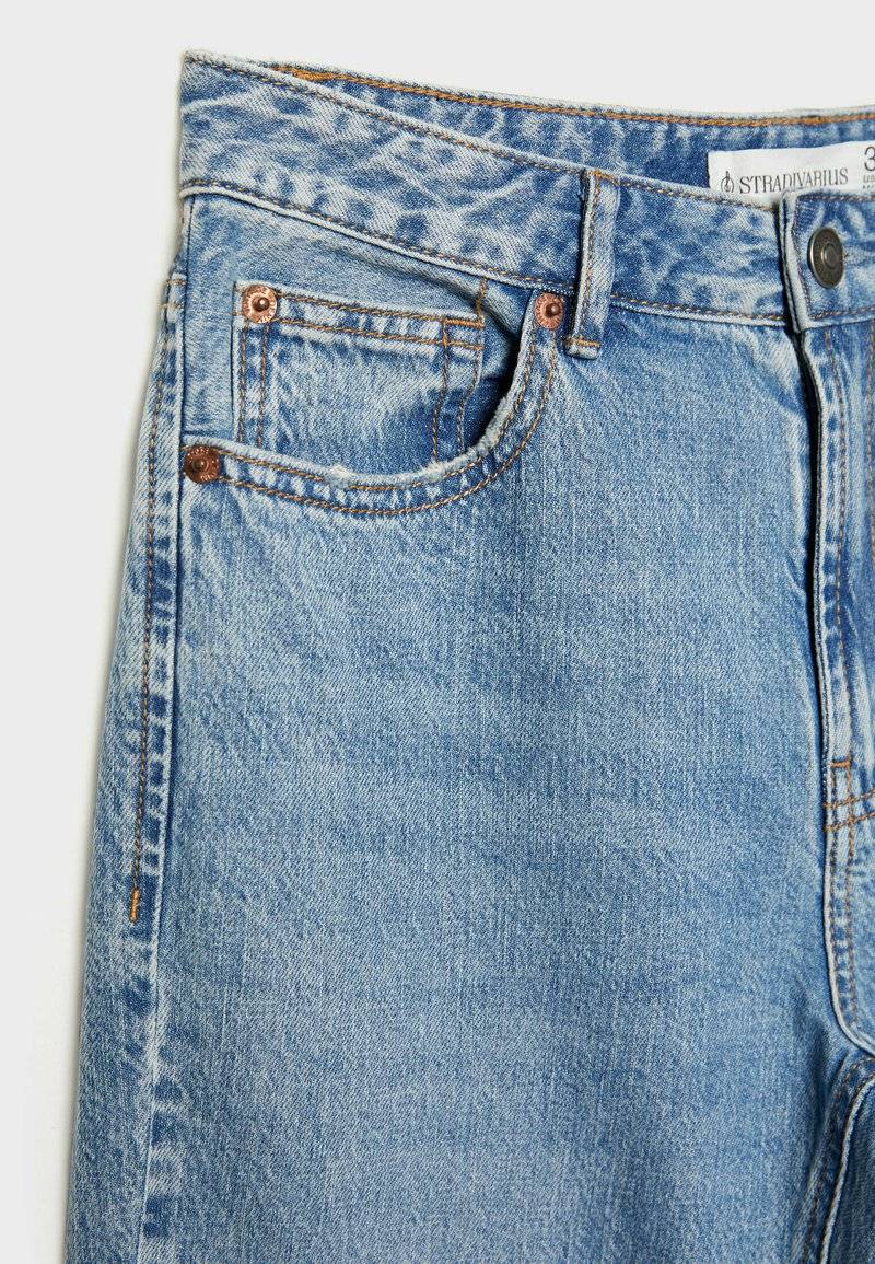 Stradivarius Stradivarius VINTAGE - Straight leg jeans - light blue denim Fabrik Onlineshop