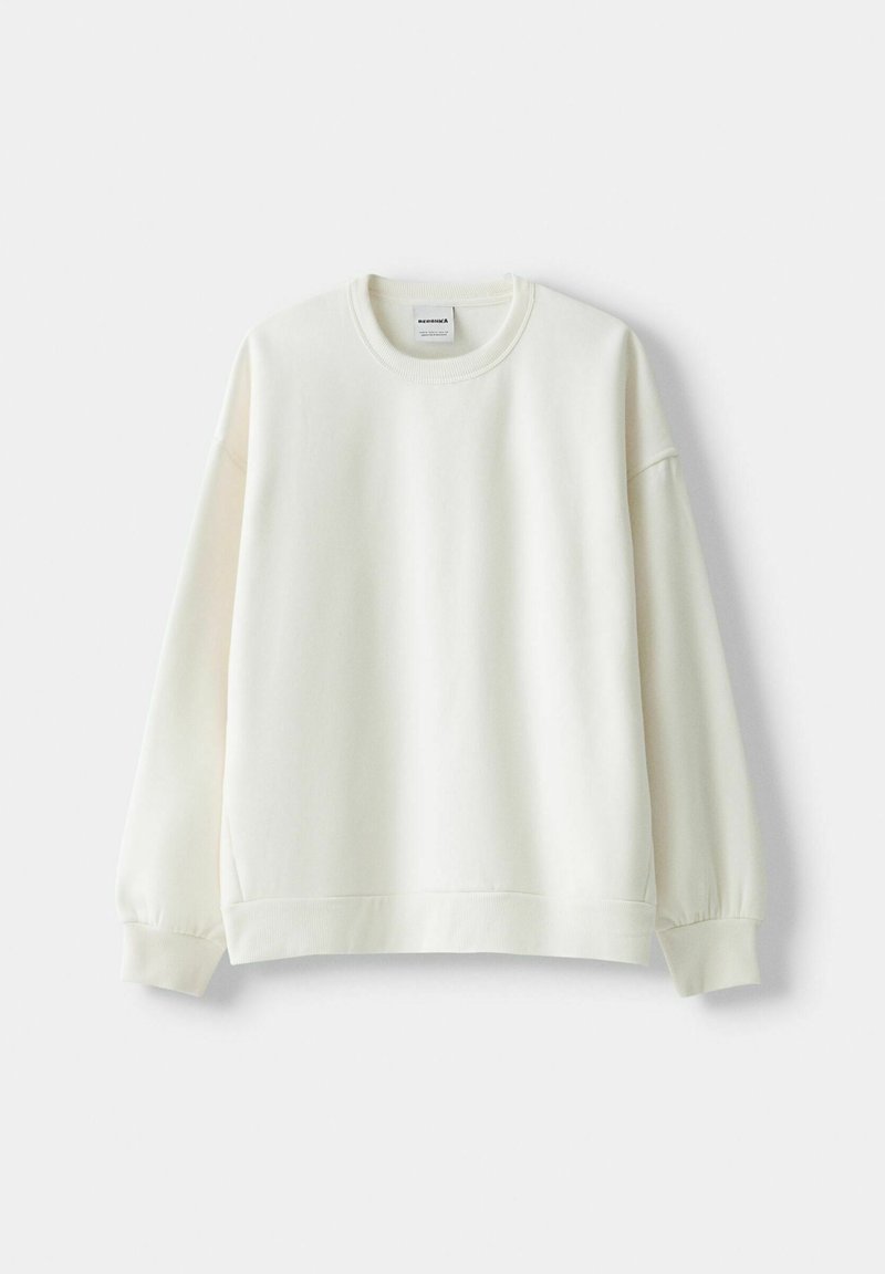 Bershka Bershka Sweatshirt - white Flash Sale
