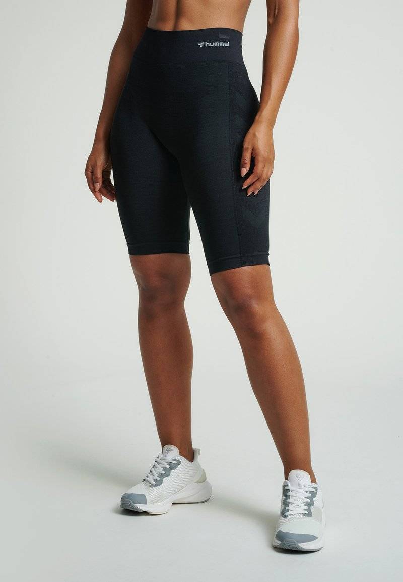 Hummel Hummel SEAMLESS CYCLING - Leggings - black melange Top Angebot