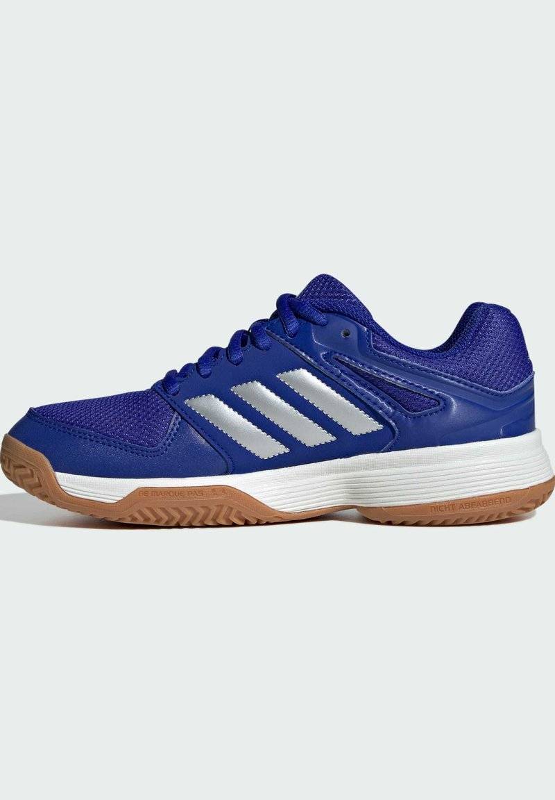 adidas Performance adidas Performance SPEEDCOURT INDOOR KIDS - Stability running shoes - lucid blue silver metallic gum Neueste Mode