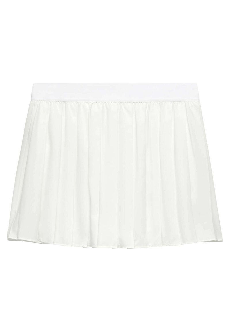 OYSHO OYSHO PLEATED COMPRESSIVE - Sports skirt - white Begrenzte Freigabe
