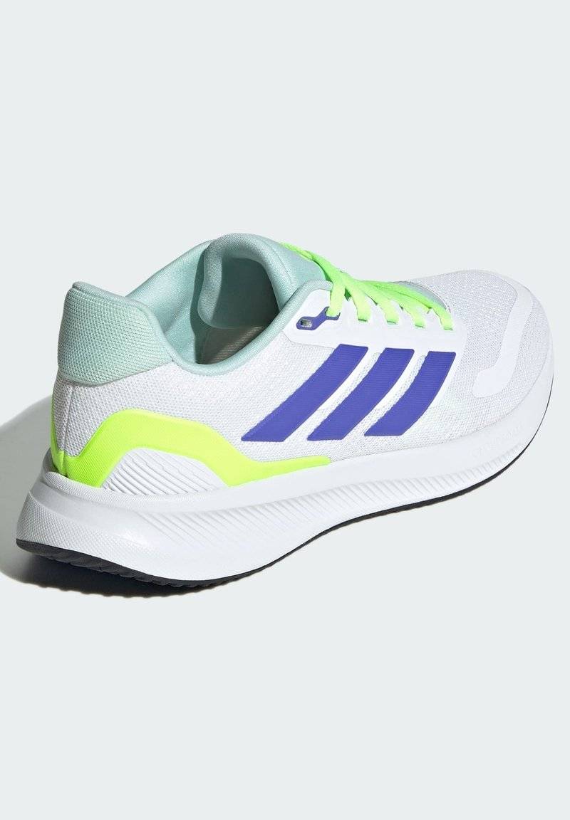 adidas Performance adidas Performance FALCON 5 KIDS - Neutral running shoes - cloud white blue lucid lemon Schlussverkauf