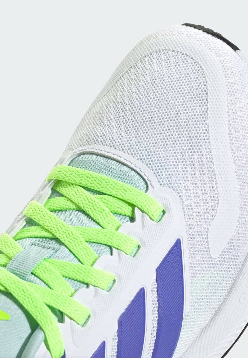 adidas Performance adidas Performance FALCON 5 KIDS - Neutral running shoes - cloud white blue lucid lemon Schlussverkauf